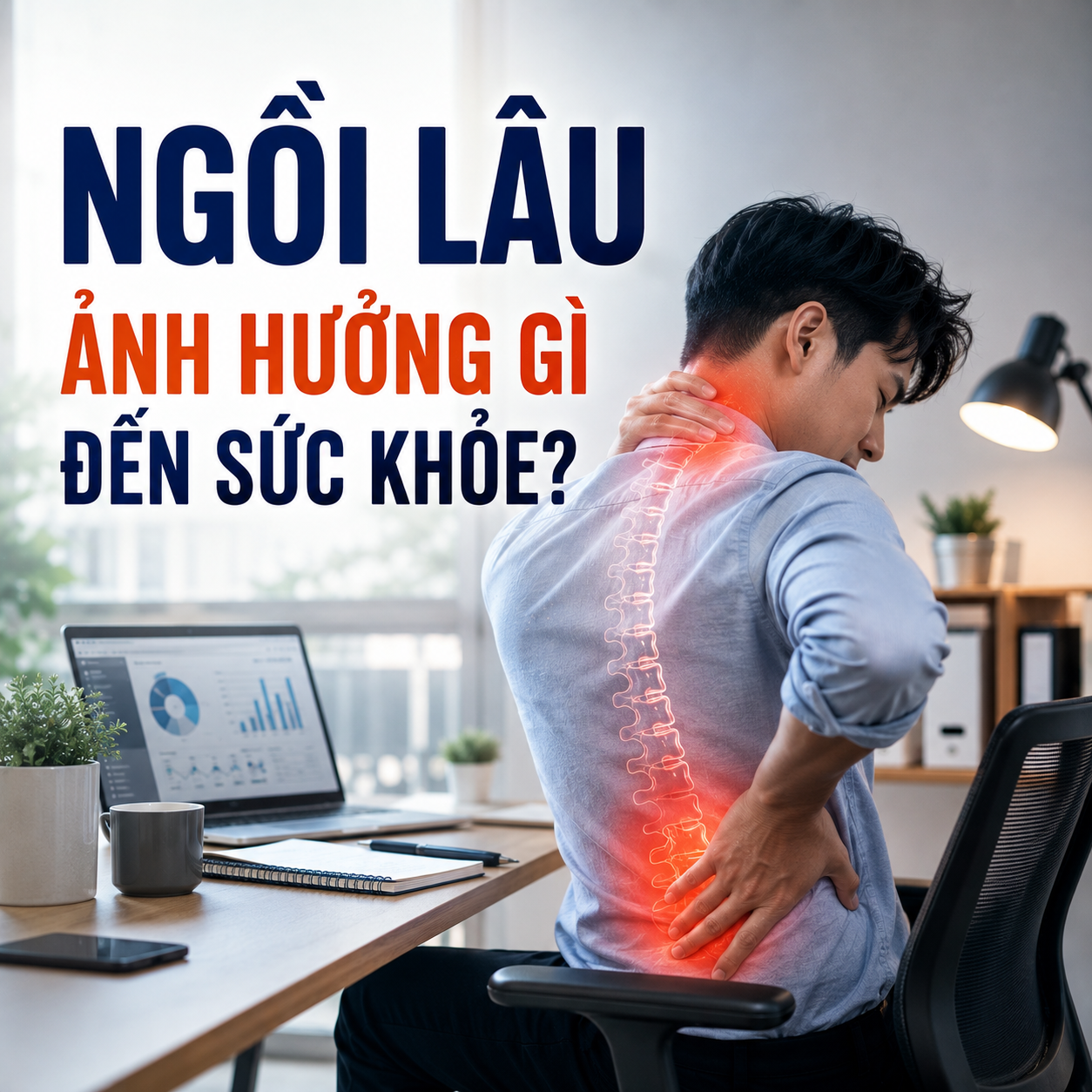 Ngồi lâu ảnh hưởng đến sức khỏe như thế nào? Cách giảm tác hại