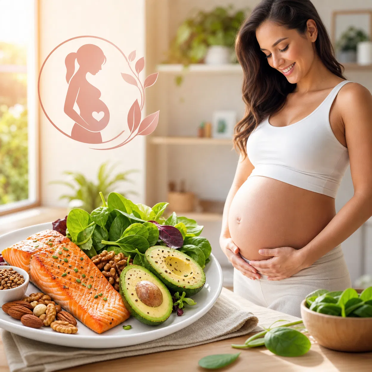 Mẹ bầu nên ăn gì để vào con không vào mẹ trong 3 tháng giữa?